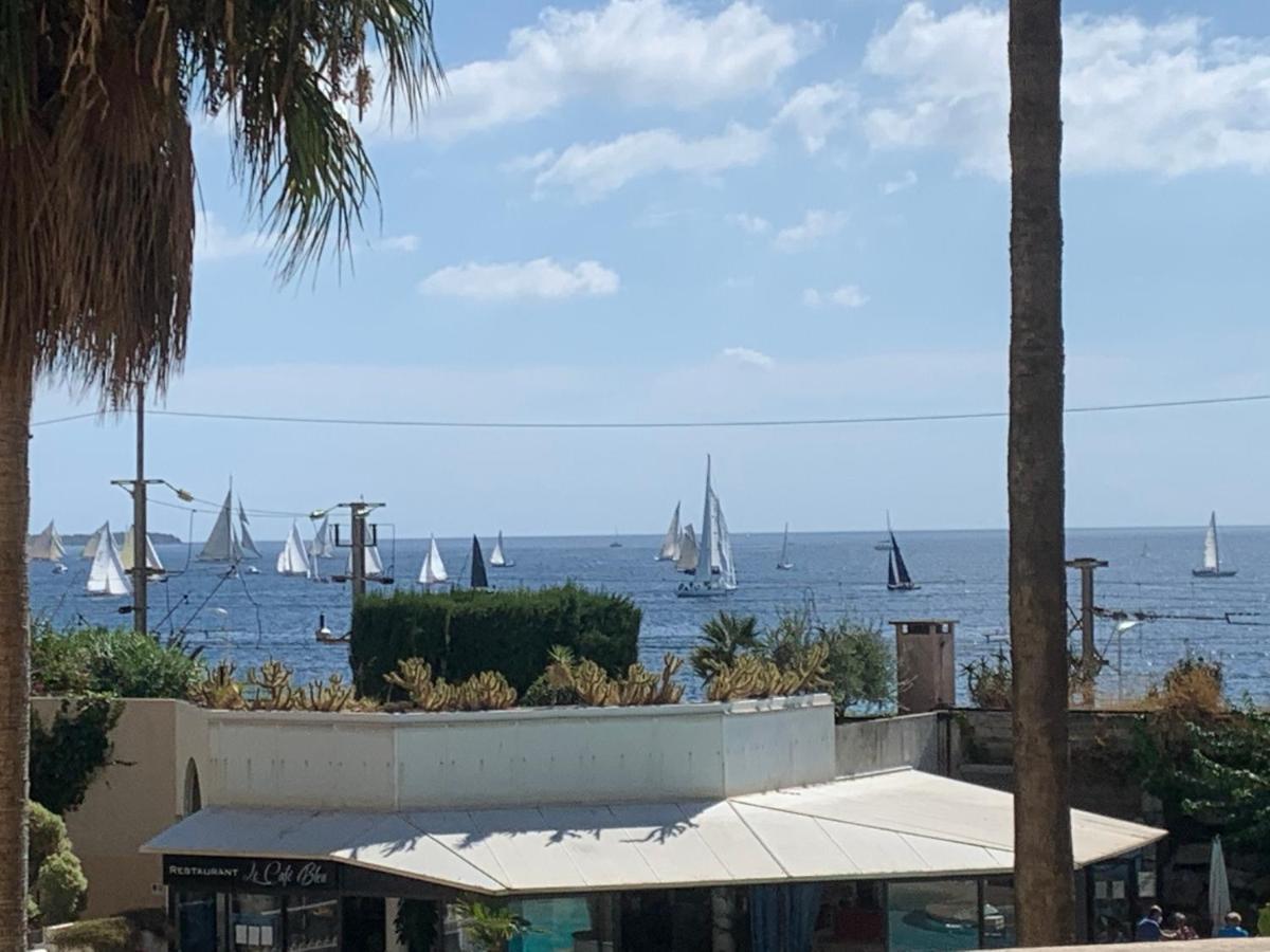 קאן Le Palm Azur - Vue Mer Sur Les Iles De Lerins מראה חיצוני תמונה